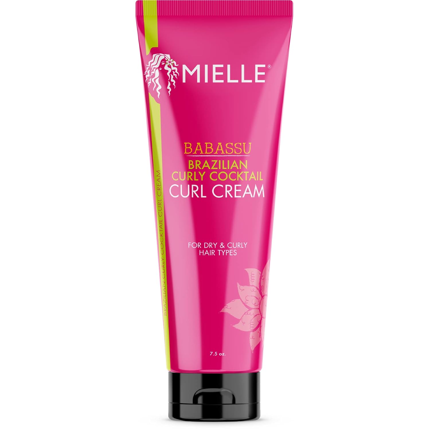 Mielle Organics Brazilian Curly Cocktail Moisturizing Hair Styling Curl Cream