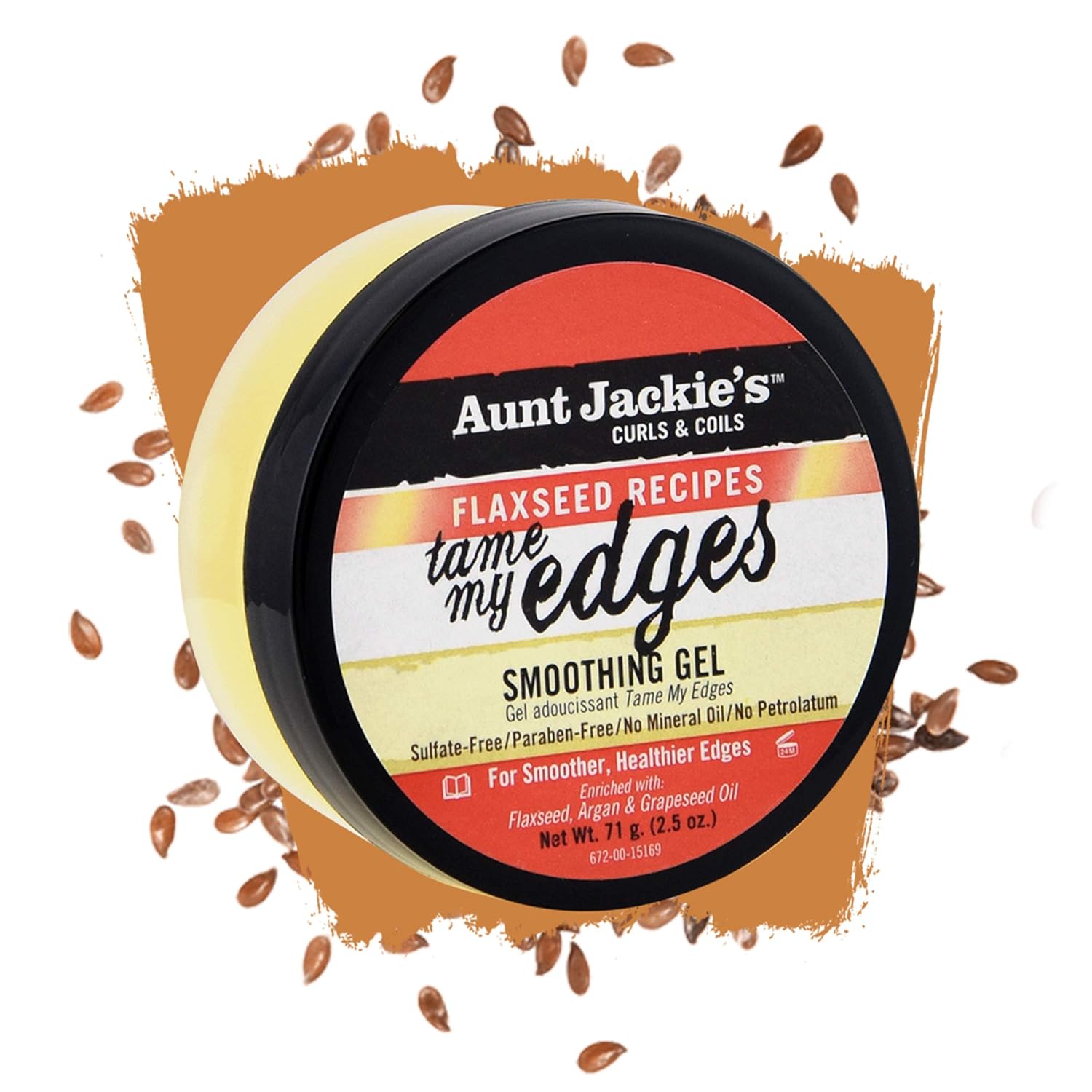 Aunt Jackies Flaxseed Tame My Edges Smoothing Gel 2 Oz