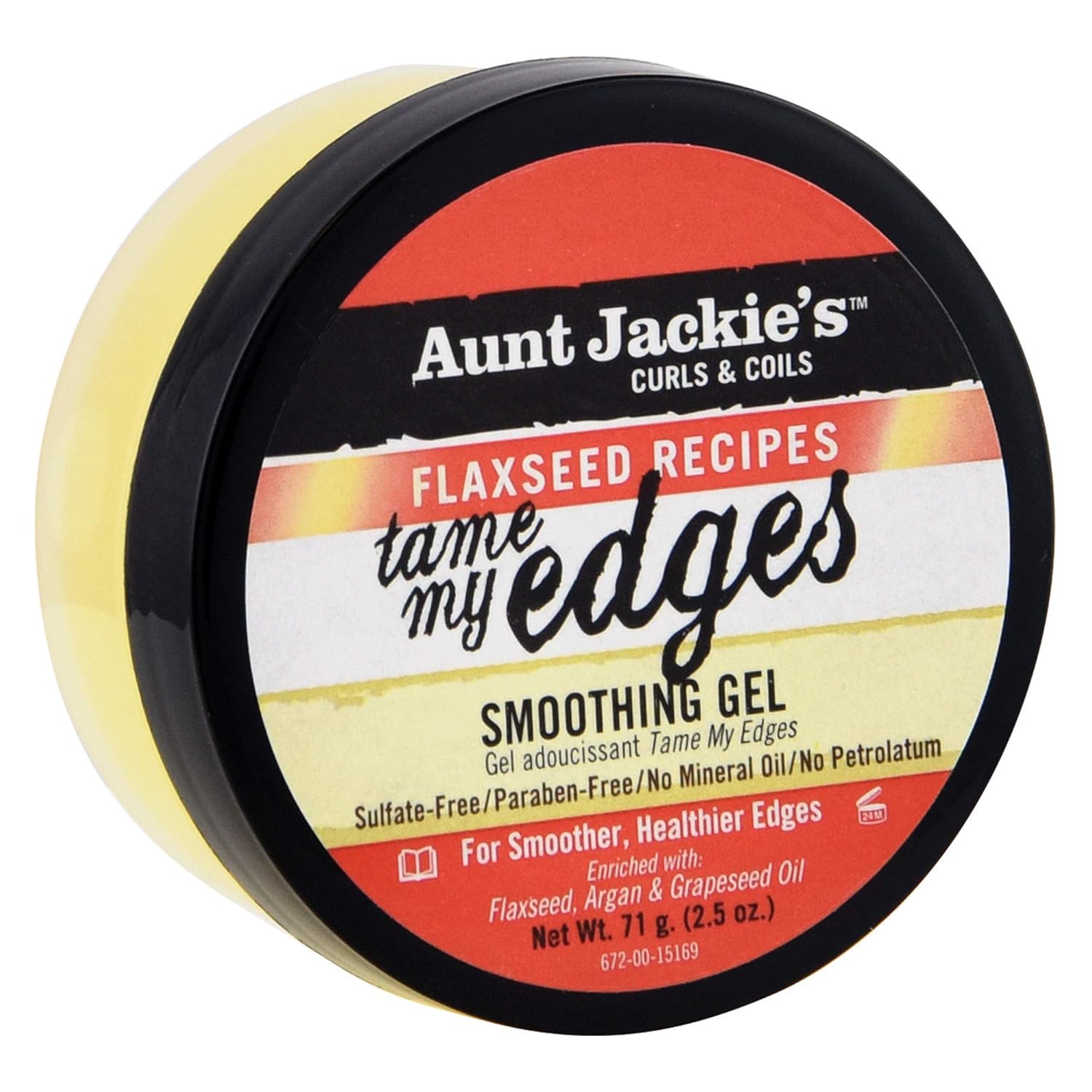 Aunt Jackies Flaxseed Tame My Edges Smoothing Gel 2 Oz