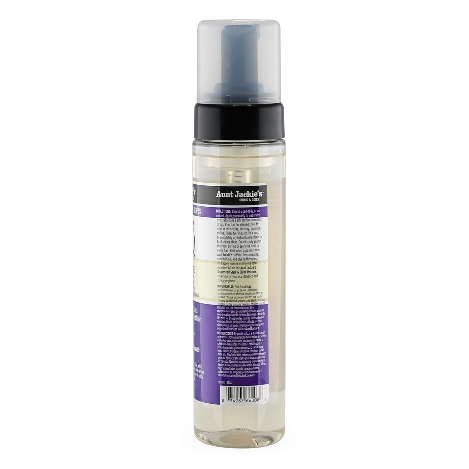 Aunt Jackie's Grape Seed Frizz Patrol Setting Mousse