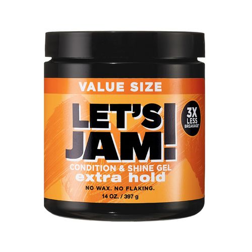 Lets Jam Shining And Conditioning Gel - Extra Hold 14 Oz