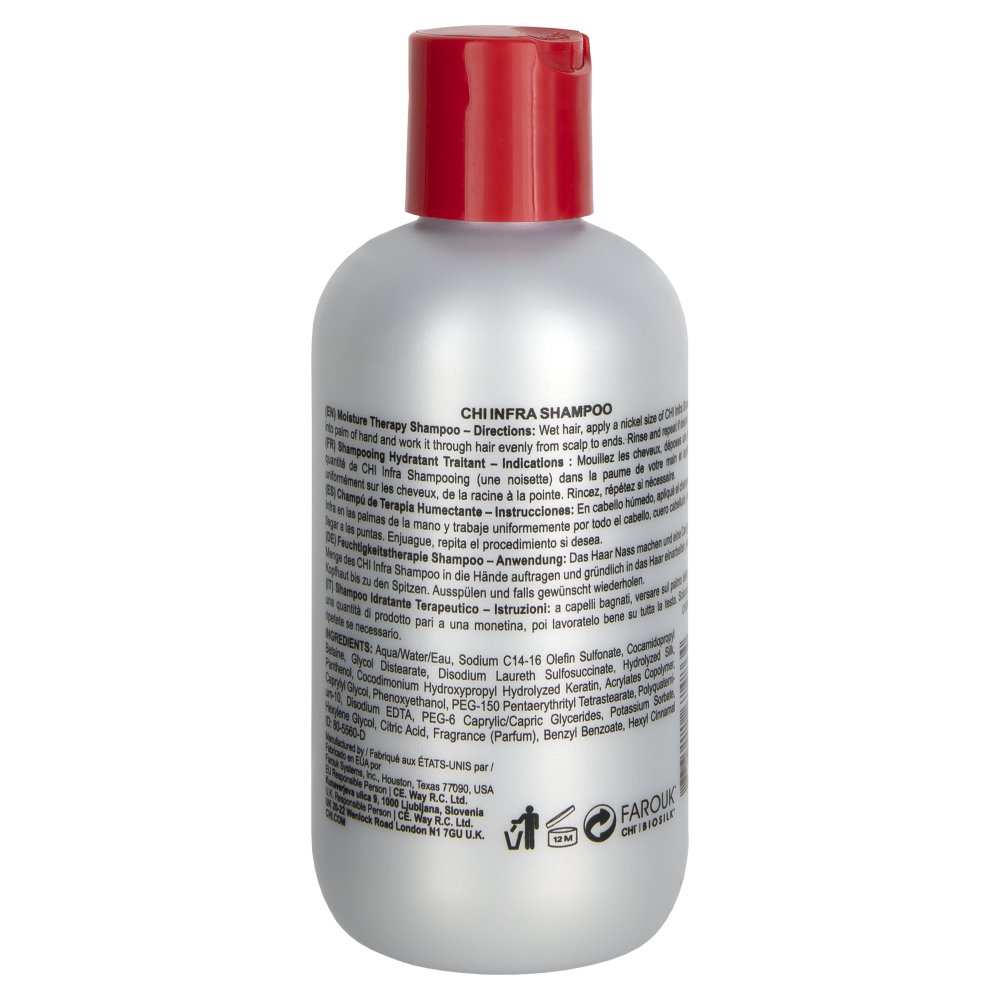 CHI Infra Moisture Therapy Shampoo Sulfate & Paraben Free 6 Oz