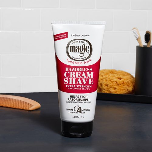Magic Razorless Shave Cream Extra Strength 6 Oz