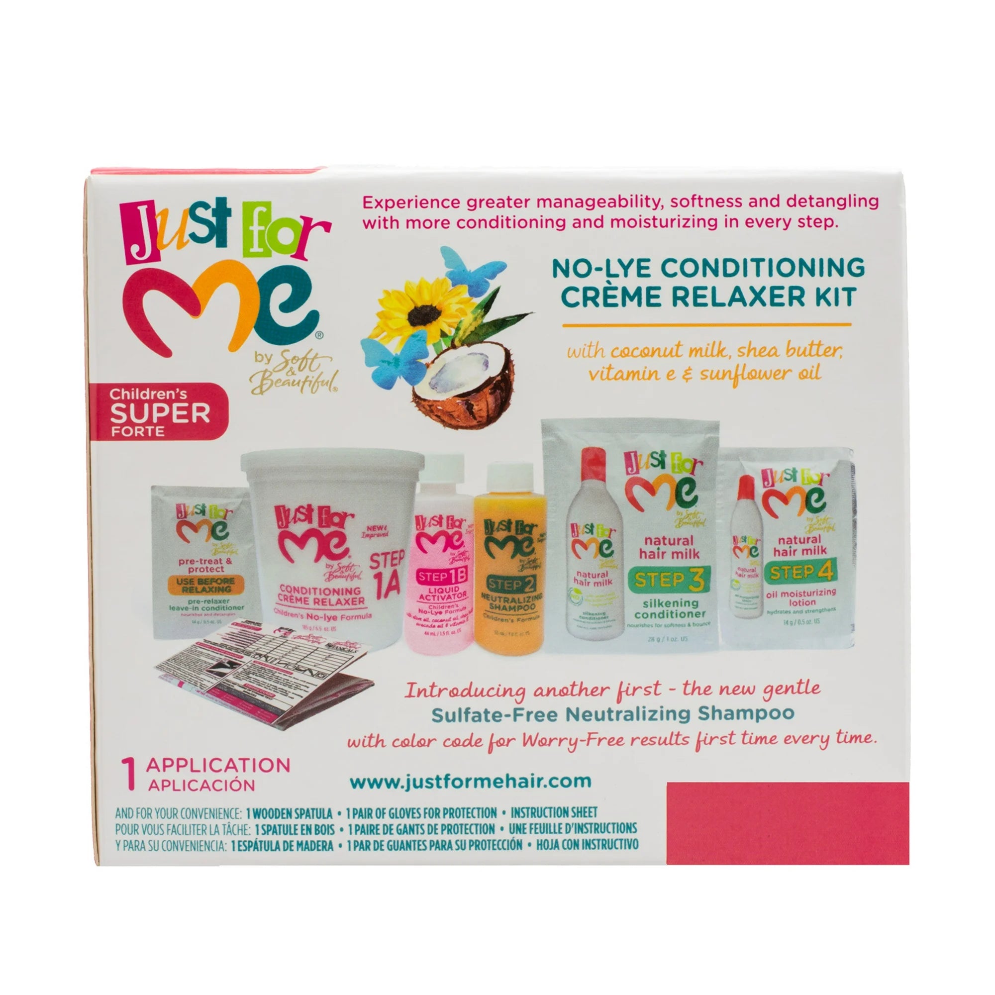 Just For Me Kids Relaxer Kit Coarse Super