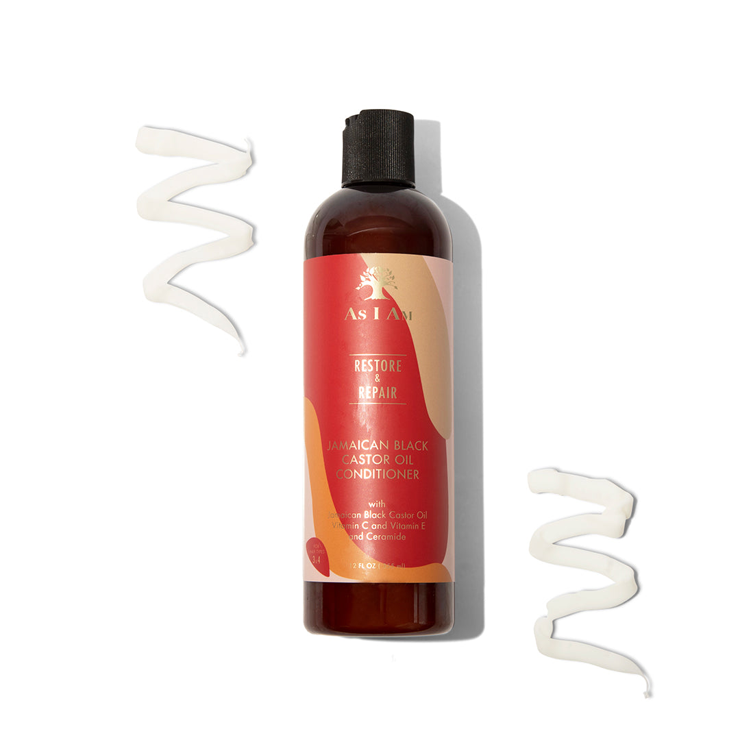 As I Am Restore & Repair Jamaican Black Castor Oil Conditioner Detangler 12 Oz