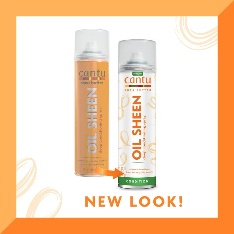 Cantu Shea Butter Oil Sheen Deep Conditioning Spray 10 Oz