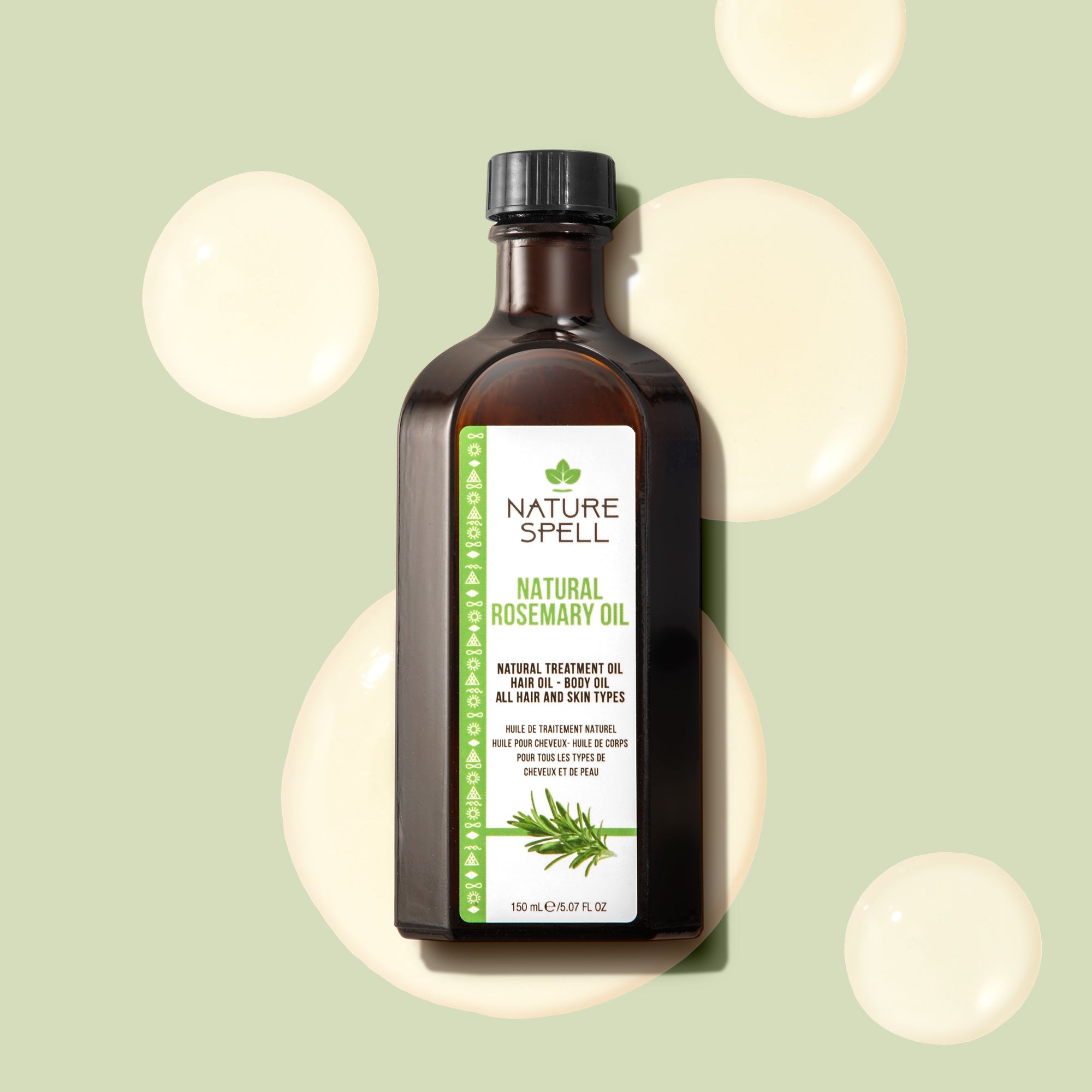 Natural Spell Rosemary Oil for Hair Growth 100% For All Hair Types