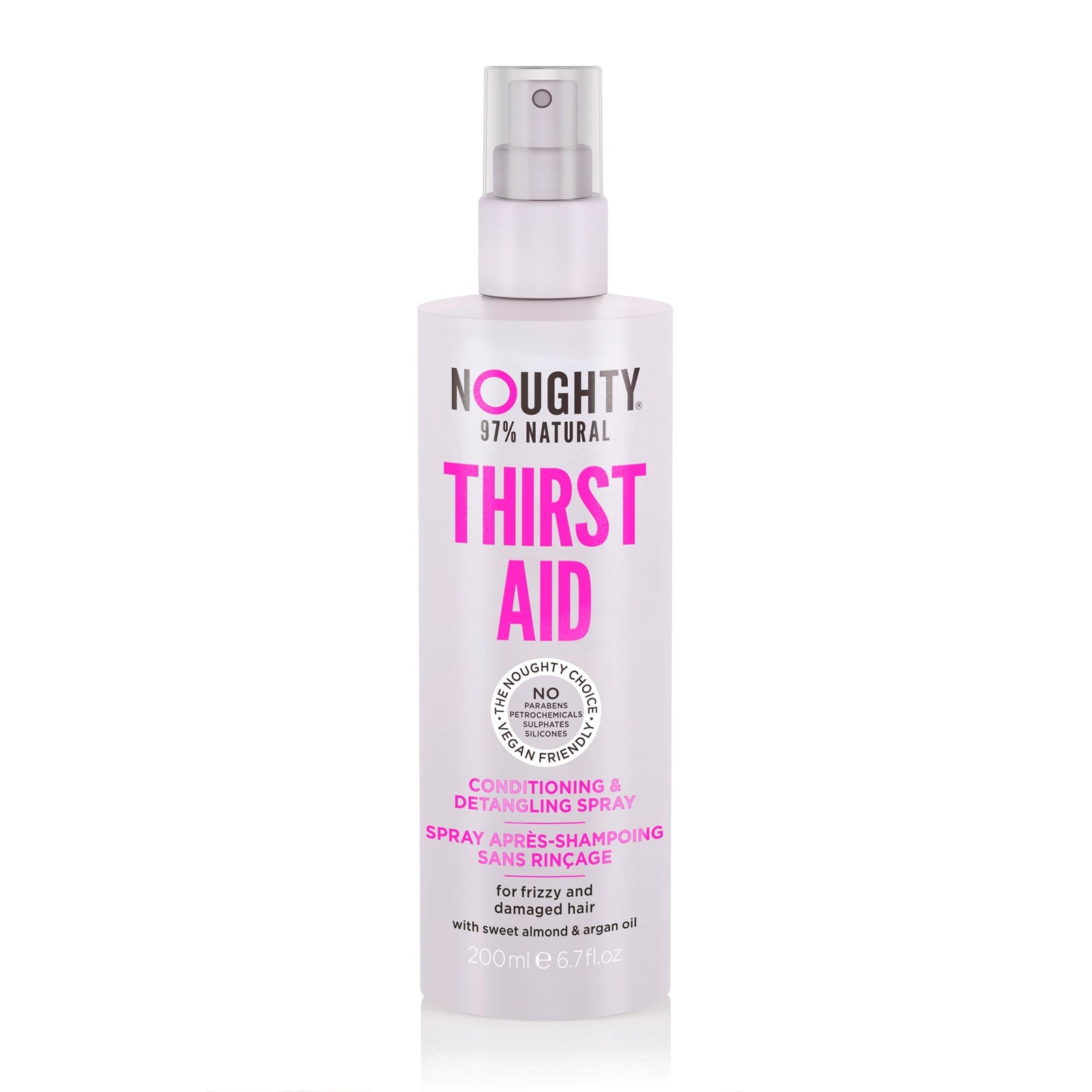 Noughty Thirst Aid Conditioning & Detangling Spray 6.7 Oz