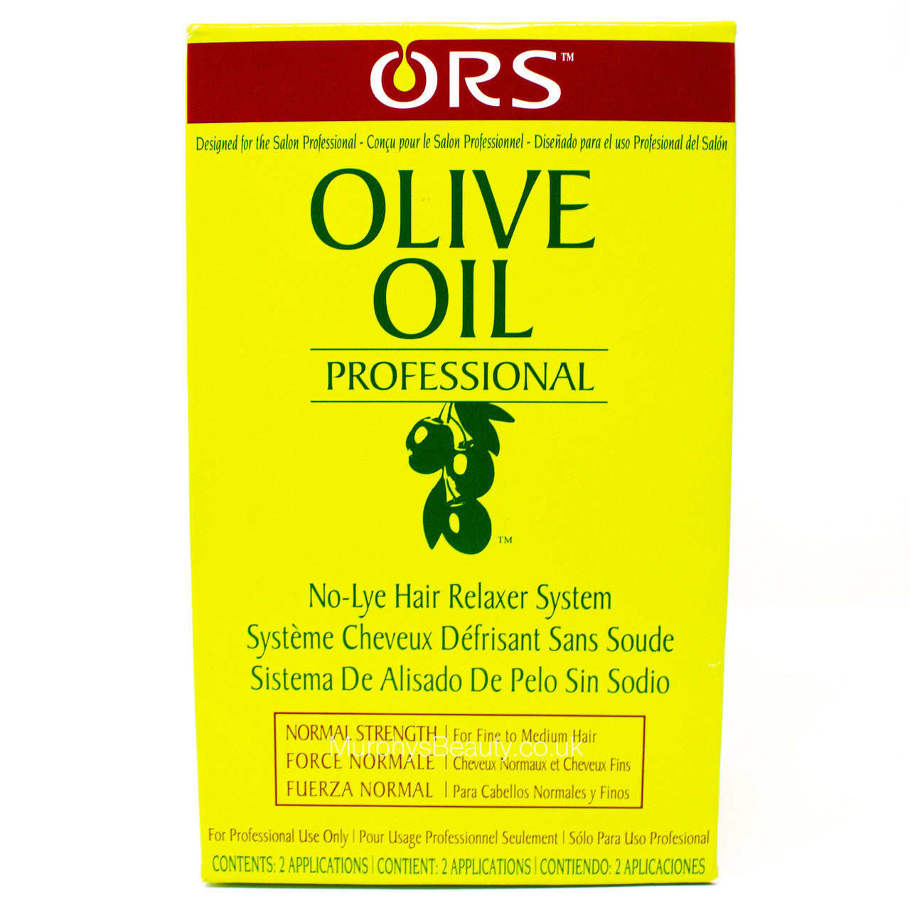 ORS Organic Root Stimulator Olive Oil Twin Pack 2 Applications Professional Relaxer Extra Strength
