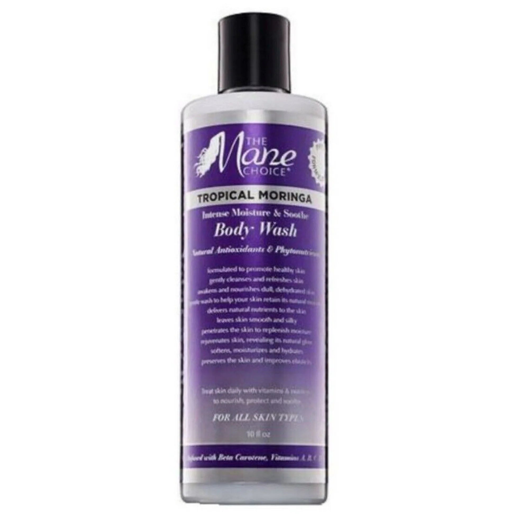 The Mane Choice Tropical Moringa Intense Moisture & Soothe Body Wash 10 oz