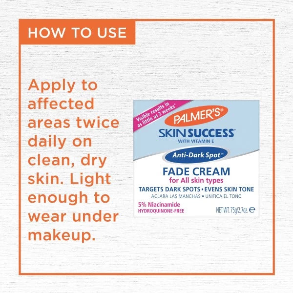 Palmer's Skin Success Eventone Fade Cream All Skin Types 2 Oz