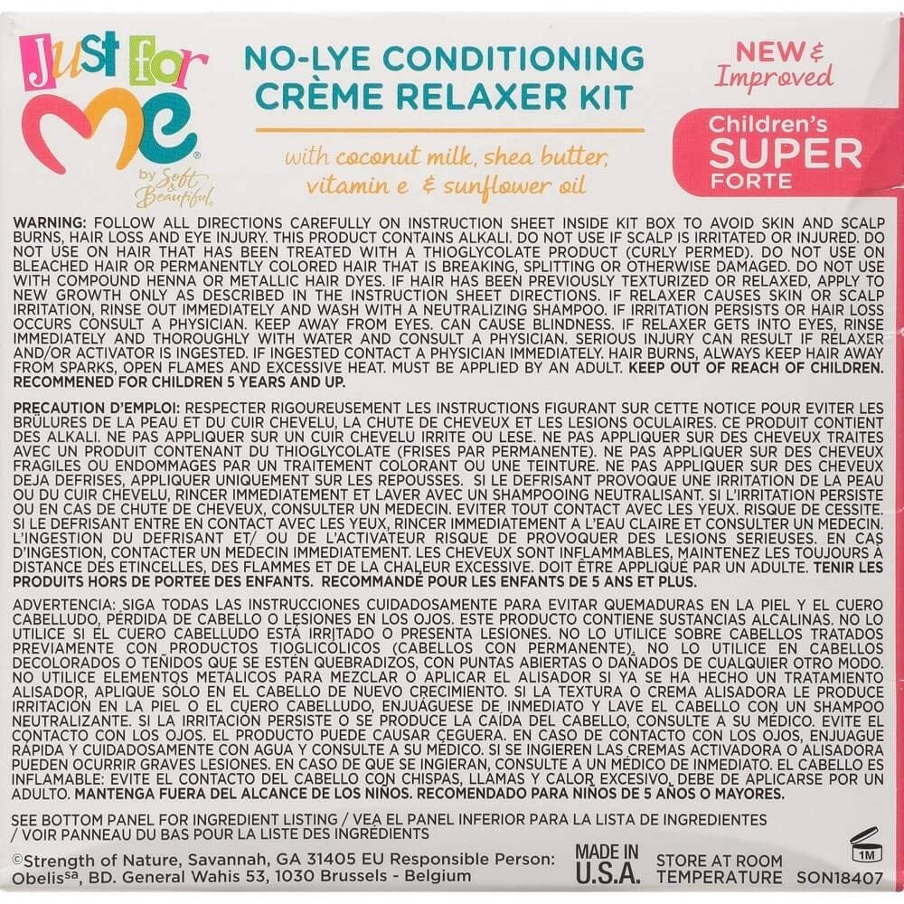 Just For Me Kids Relaxer Kit Coarse Super
