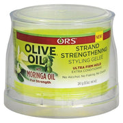 ORS Organic Root Stimulator Olive Oil With Moringa Strand Styling Gel Ultra Firm Hold 8.5 Oz