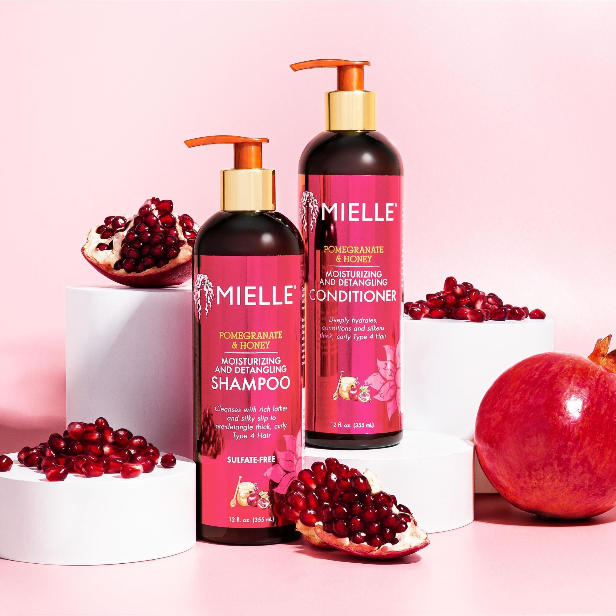 Mielle Organics Pomegranate & Honey Moisturising & Detangling Shampoo 12oz