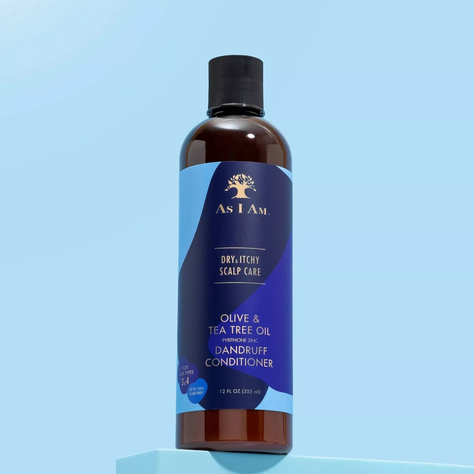 As I Am Dry and Itchy Scalp Care  Dandruff Conditioner With Olive and Tea Tree Oil 12 Oz