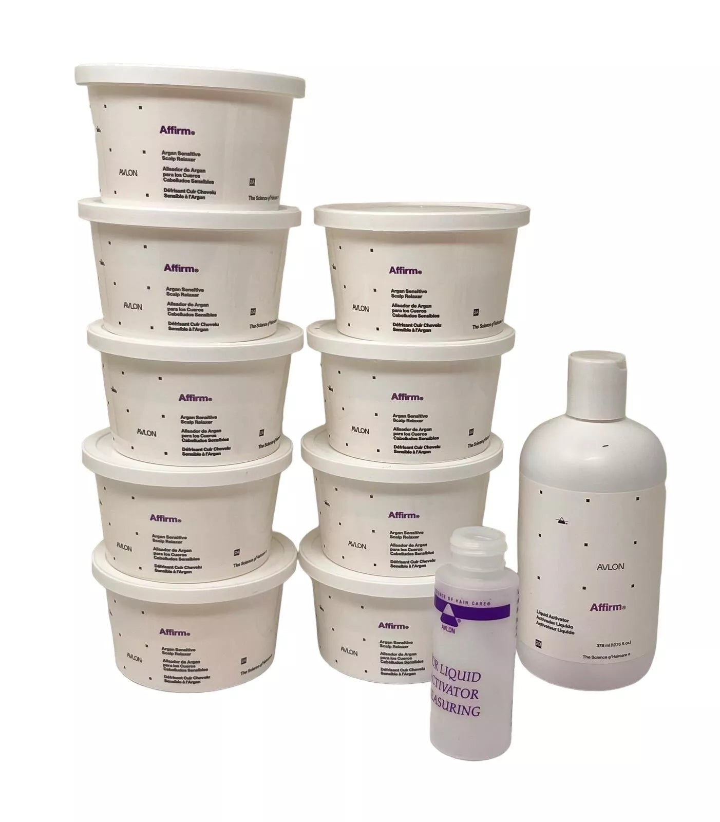 Keracare  Avlon Affirm Sensitive Scalp Conditioning Relaxer (9 Single Applications)  70 Oz