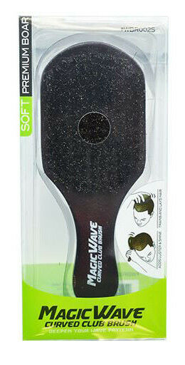 Magicwave Curved Club Brush Premium Boar Soft 50g