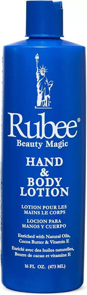 Rubee Hand & Body Lotion 16 Oz