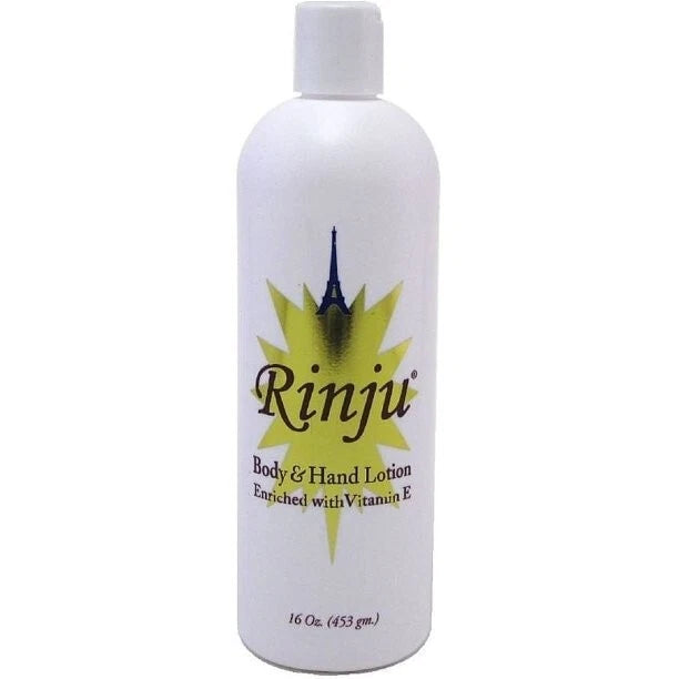 Rinju Body & Hand Lotion Enriched With Vitamin E 16 Oz