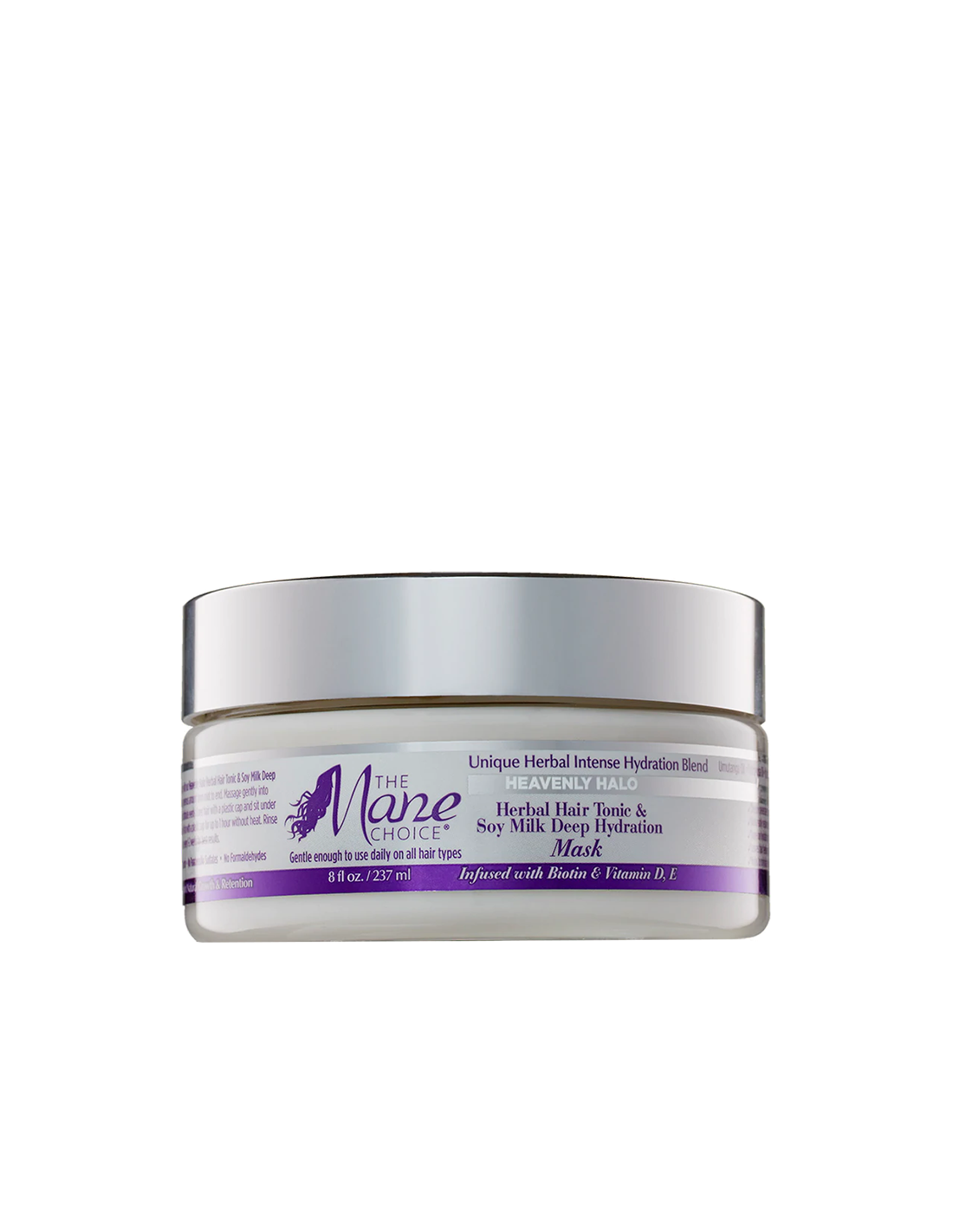 The Mane Choice Heavenly Halo Herbal Hair Tonic & Soy Milk Deep Hydration Mask 8 oz