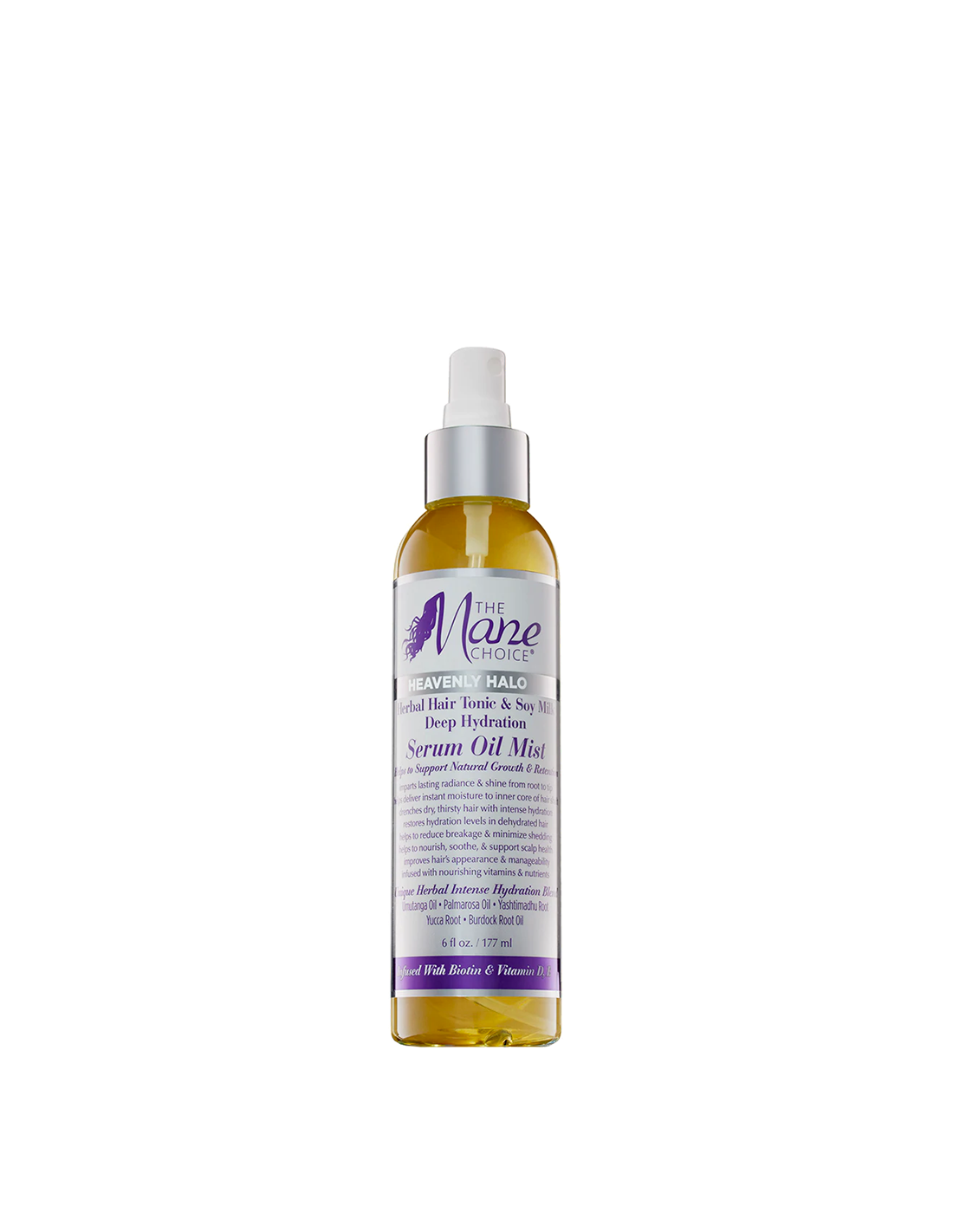 The Mane Choice Heavenly Herbal Hair Tonic & Soy Milk Hydration Serum Oil Mist 6 oz