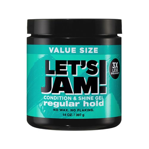Lets Jam Shining And Conditioning Gel - Regular Hold 14 Oz