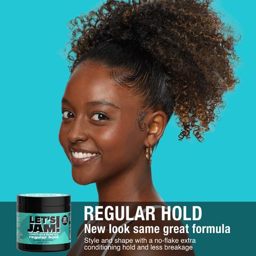 Lets Jam Shining And Conditioning Gel - Regular Hold 14 Oz