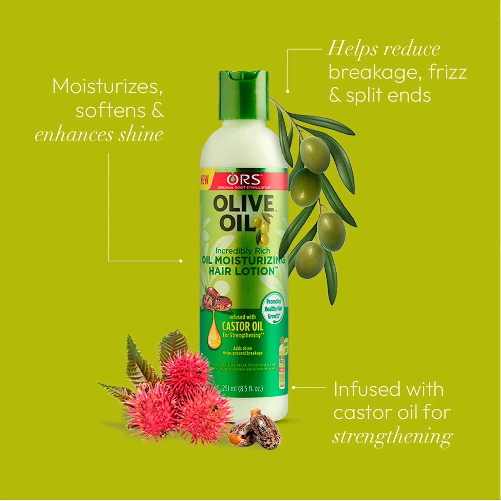 ORS Organic Root Stimulator Olive Oil Professional Incredibly Rich Oil Moisturizing Hair Lotion