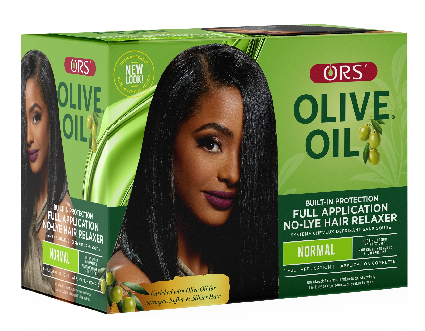 ORS Organic Root Stimulator Olive Oil No-lye Relaxer Kit Normal