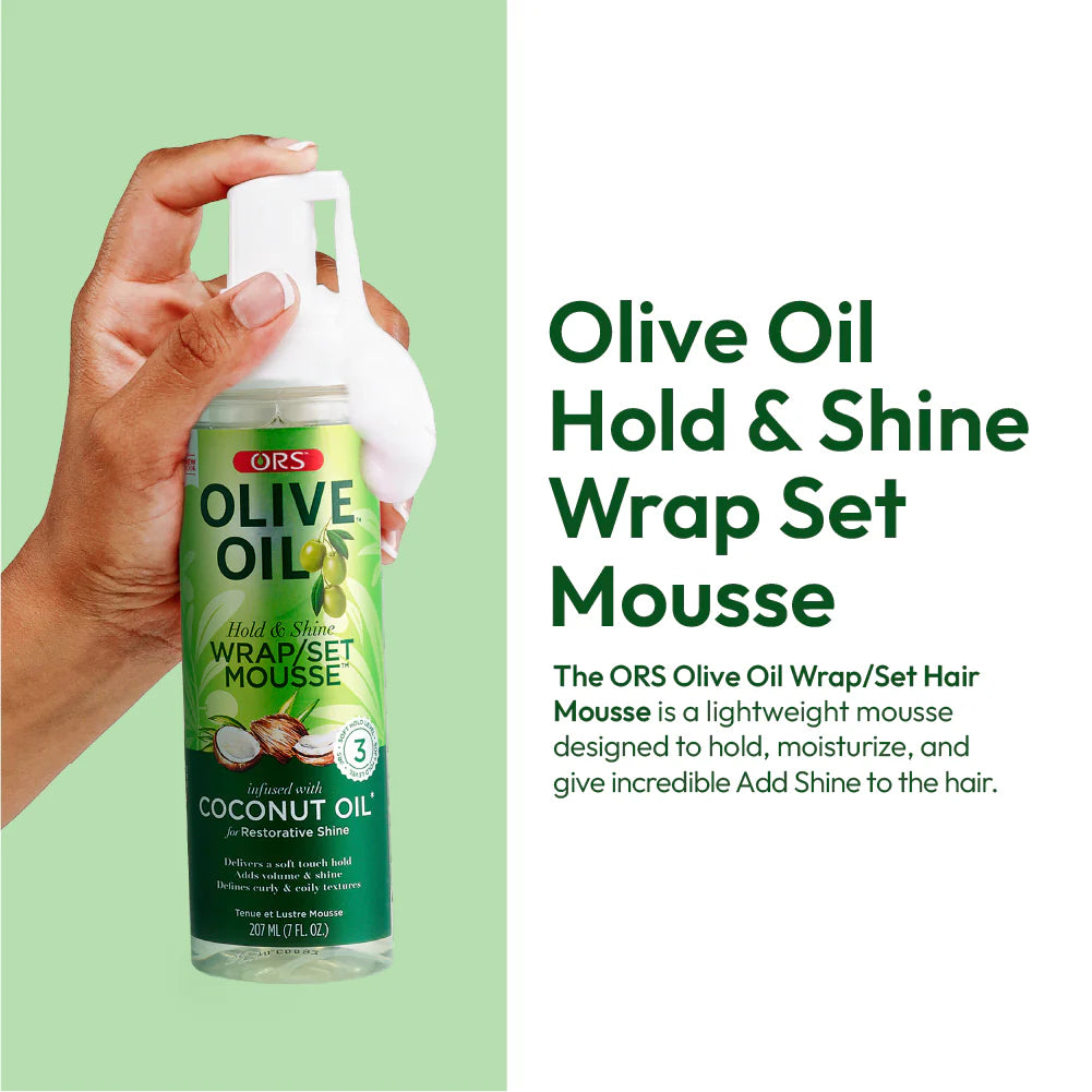 ORS Organic Root Stimulator Olive Oil Mousse Wrap 7 Oz