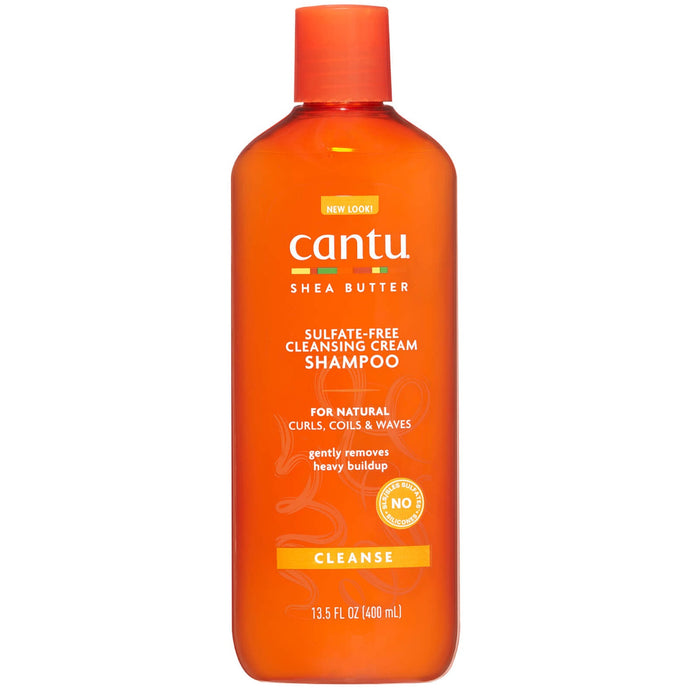 Cantu Shea Butter For Natural Hair Sulfate Free Cleansing Cream Shampoo 13.5 Oz