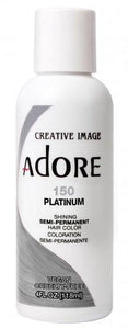 Adore Shining Semi Permanent 150 Platinum Hair Dye 4 Oz