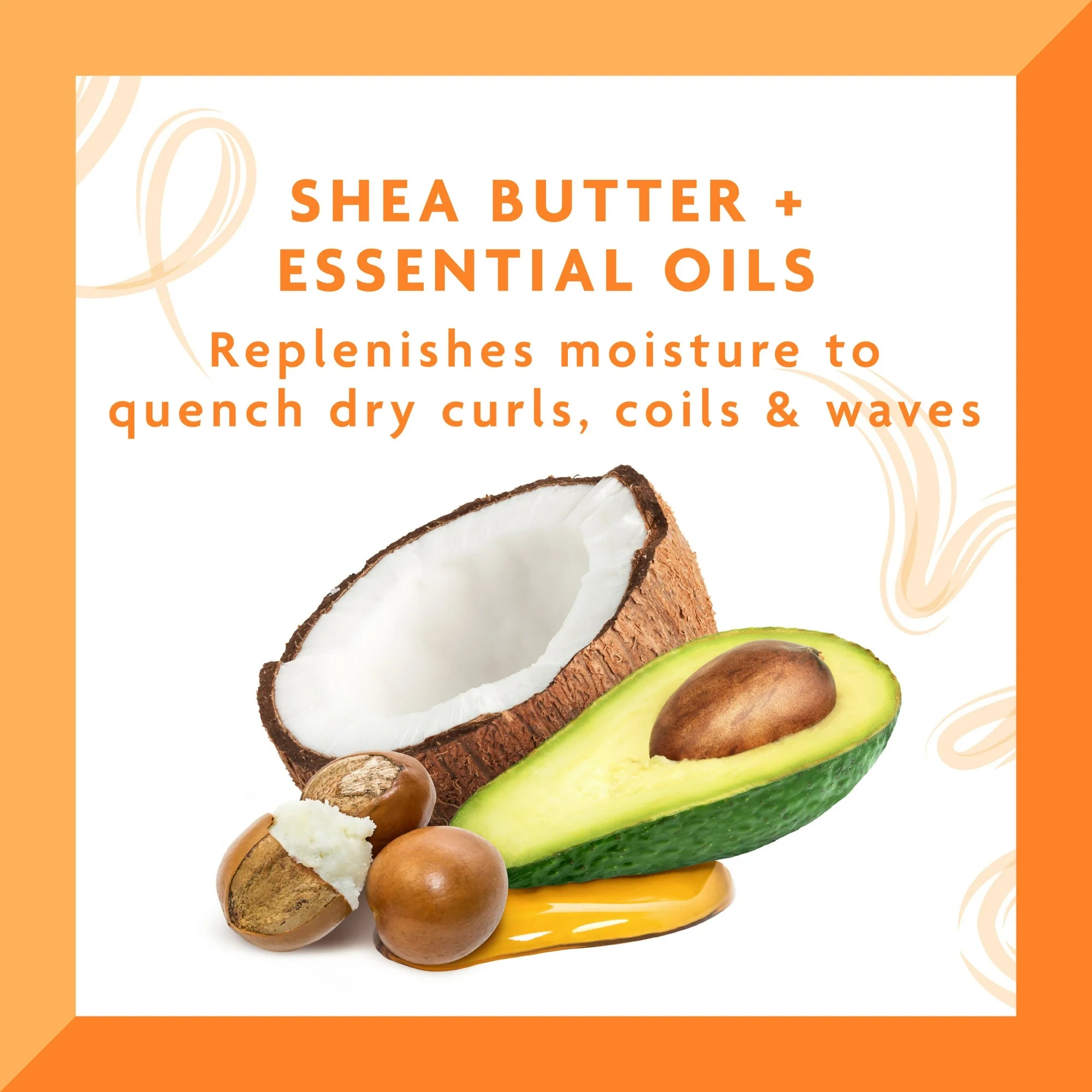 Cantu Shea Butter Coconut Oil Shine and Hold Mist 8 Oz