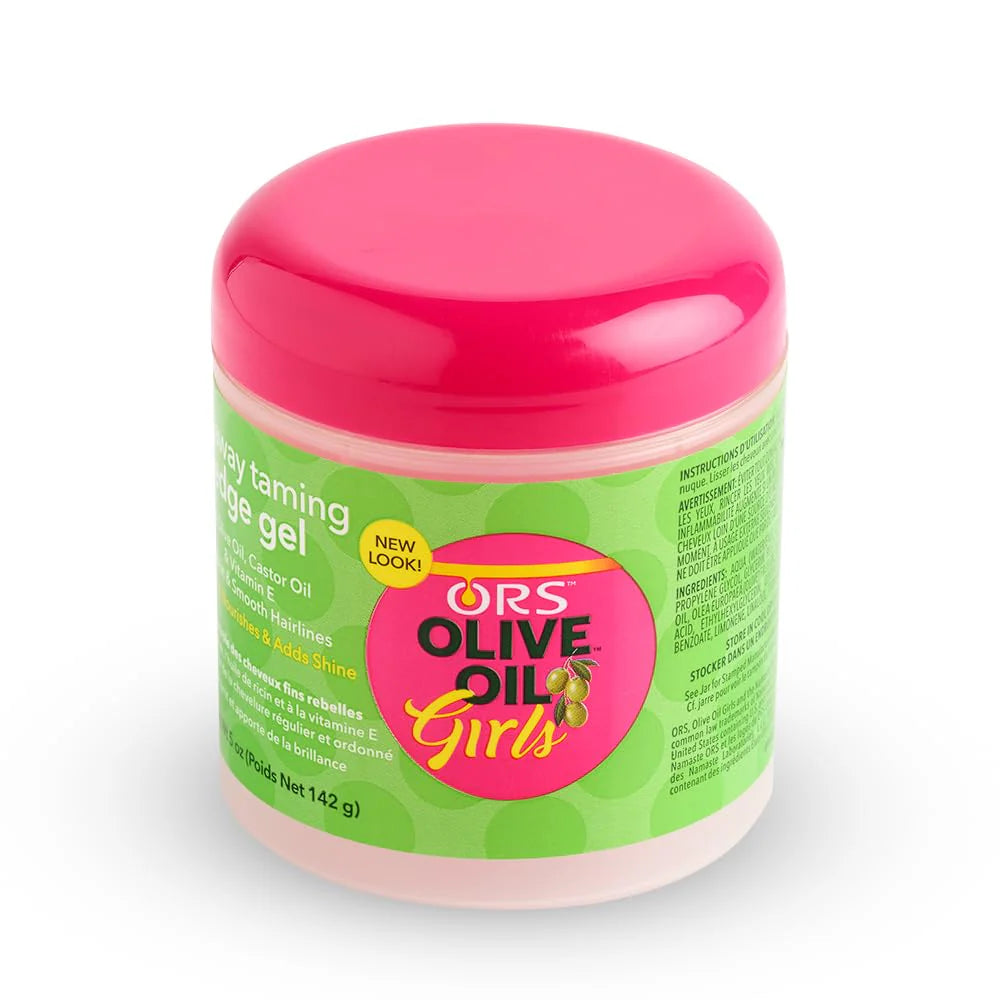 Ors Organic Root Stimulator Girls Olive Oil Girls Fly-away Taming Edge Gel 5 Oz