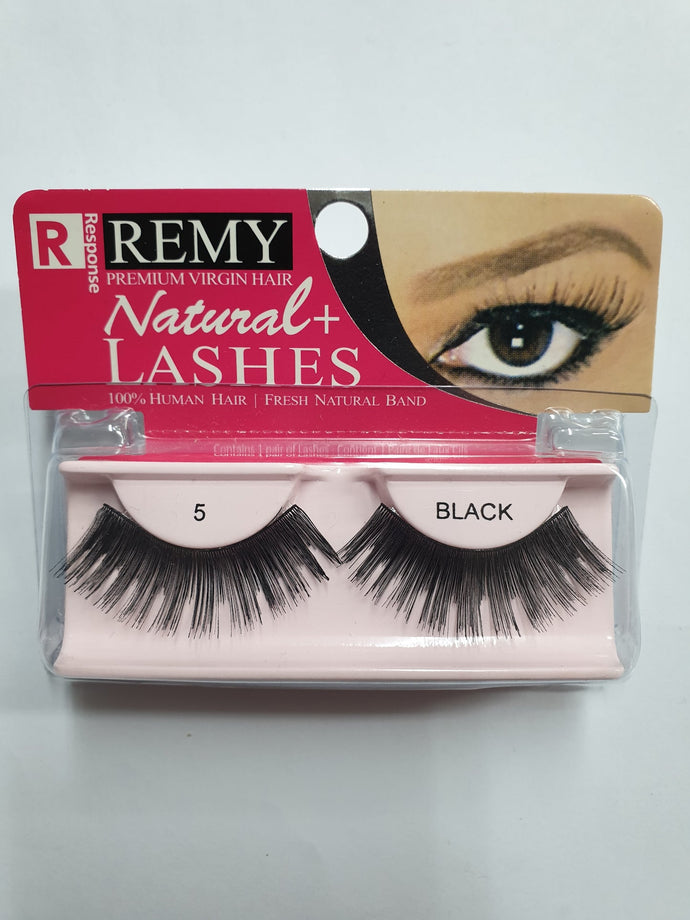 Response Remy Natural Lashes Remy 5-black 150g