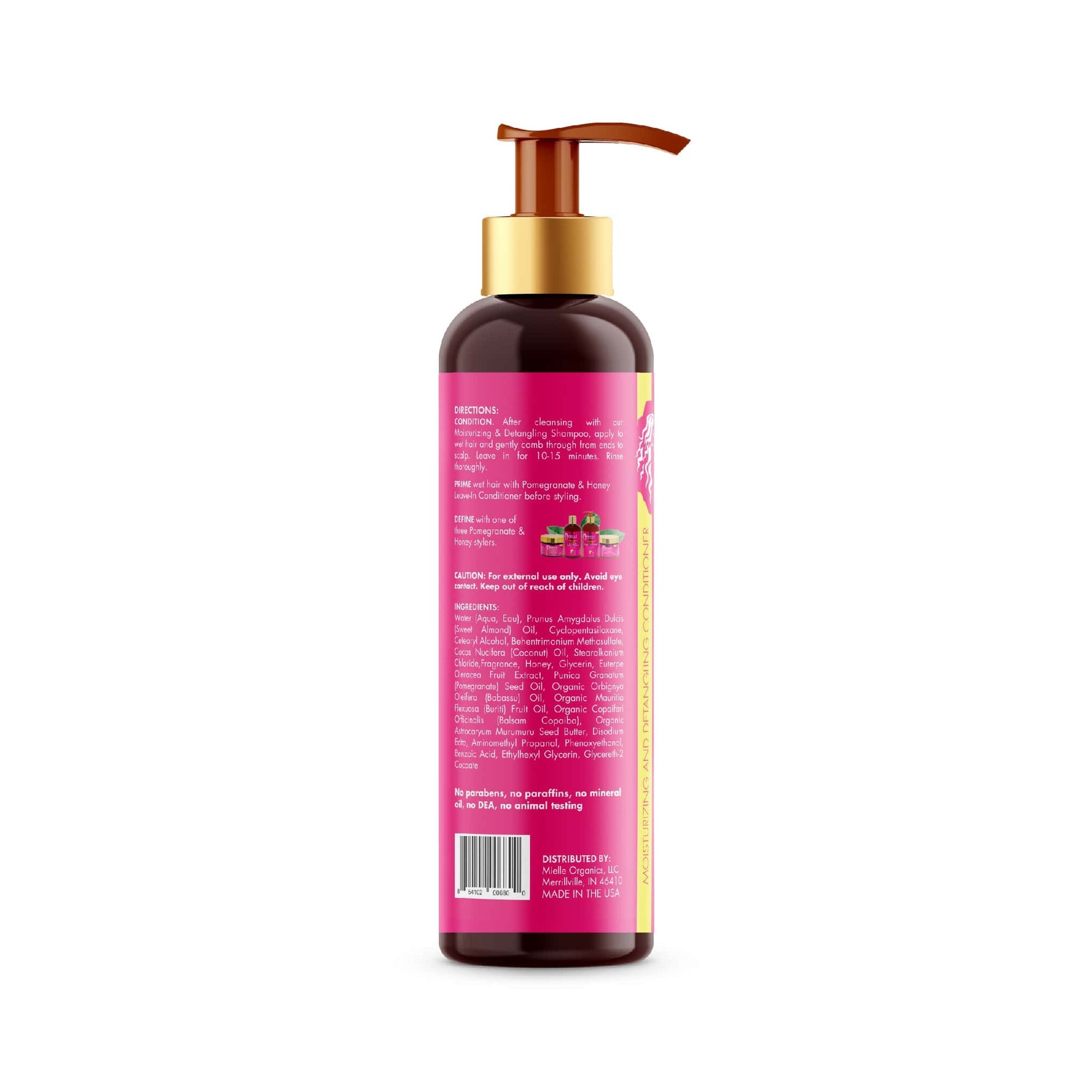 Mielle Organics Pomegranate & Honey Moisturising & Detangling Conditioner 12oz