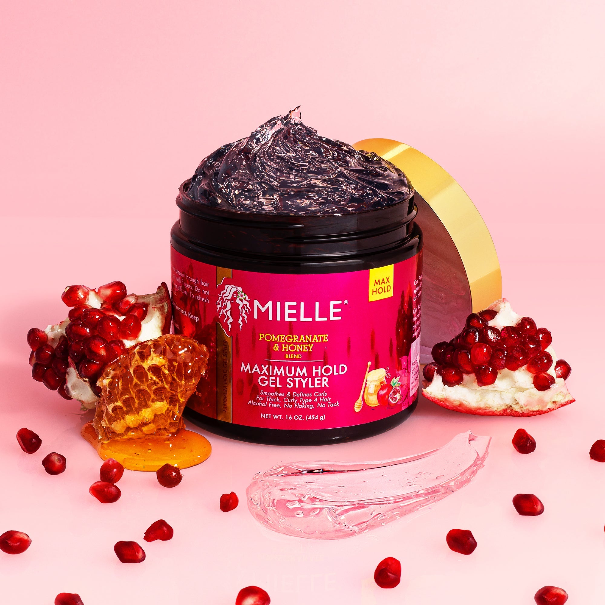 Mielle Organics Pomegranate & Honey Maximum Hold Gel Styler 16oz