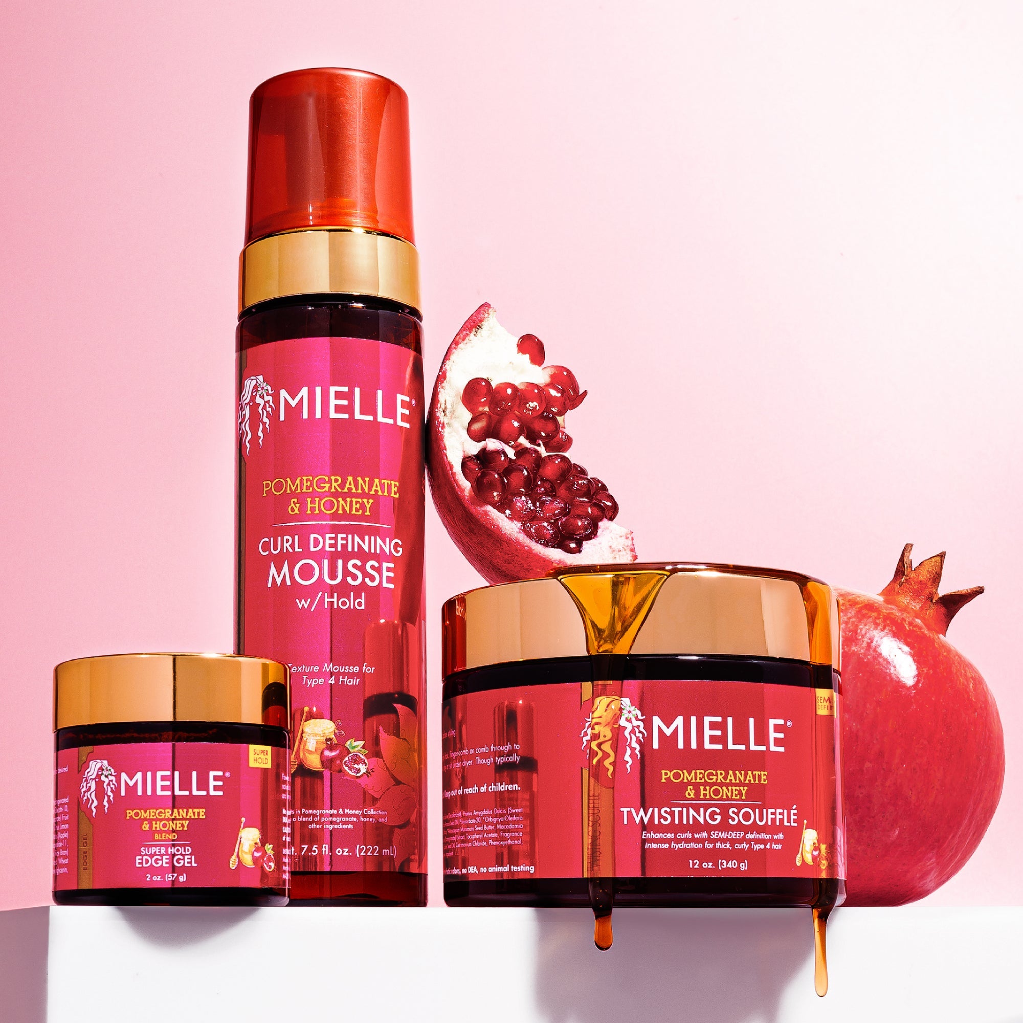Mielle Organics Pomegranate & Honey Twisting Soufflé 12oz