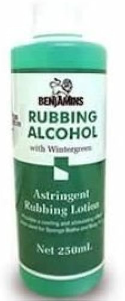 Benjamins Rubbing Alcohol Green 500ml