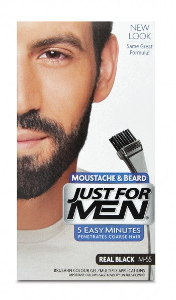 Just For Men Original Formula Natural Real Black Moustache-M55 250g