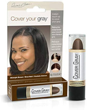 Cover Your Gray Hair Color Touch Up Stick - Midnight Brown 0.15 Oz