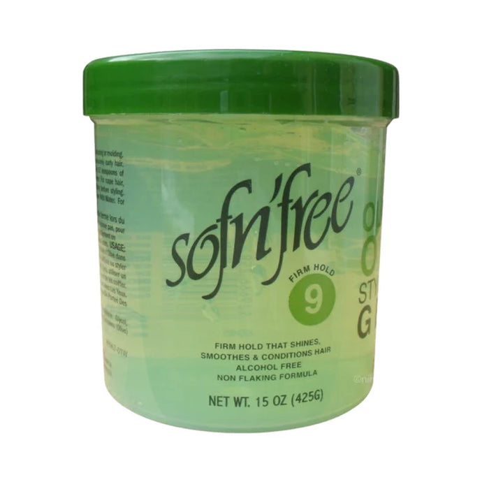 Sof N Free Styling Gel With Olive Oil Gel 15 Oz