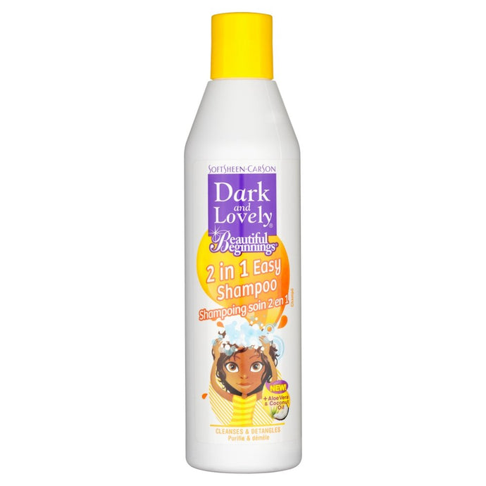 Dark & Lovely Beautiful Beginnings 2 In 1 Easy Shampoo 300ml