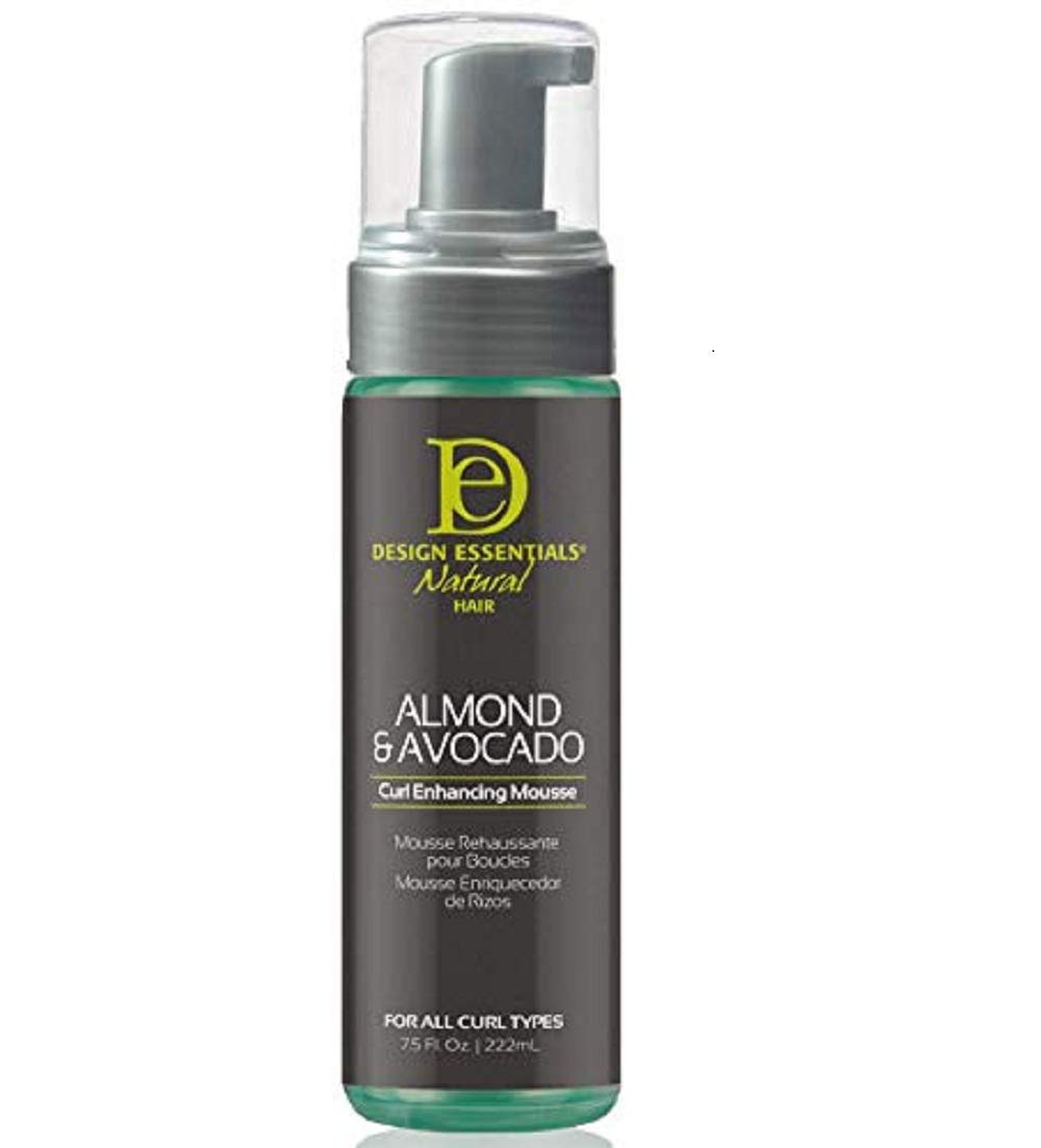 Design Essentials Almond And Avocado Oil Curl Enhancing Mousse 7.5 Oz