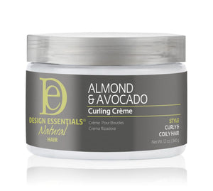 Design Essentials Almond & Avocado Curling Cream 12 Oz