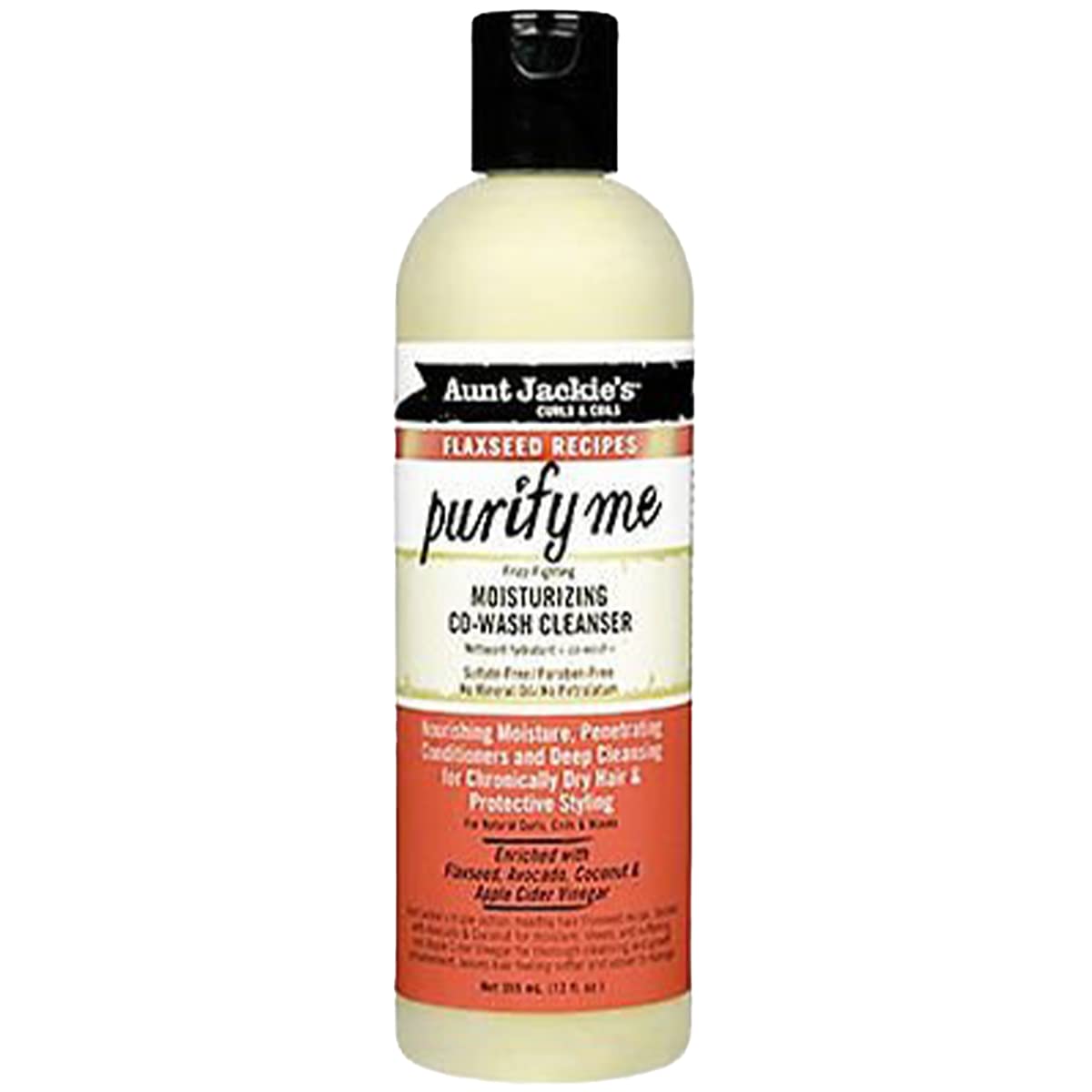 Aunt Jackie's Flaxseed Recipes Purify Me Moisturizing Co-Wash Cleanser