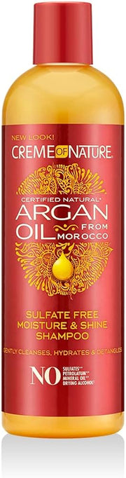 Creme Of Nature Argan Oil Sulfate-Free Moisture & Shine Shampoo