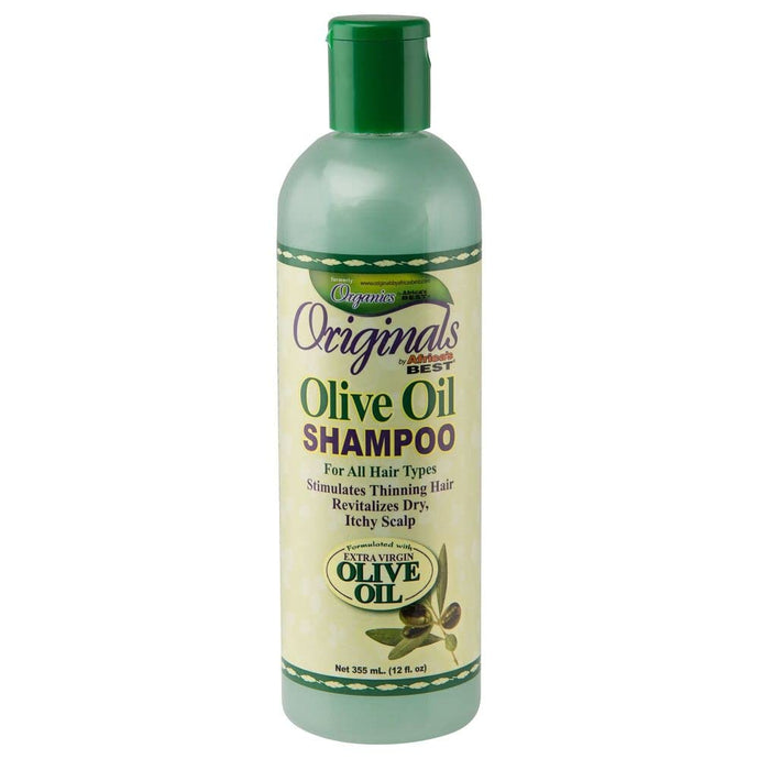 Africas Best Organics Organic Olive Oil Shampoo 12 Oz