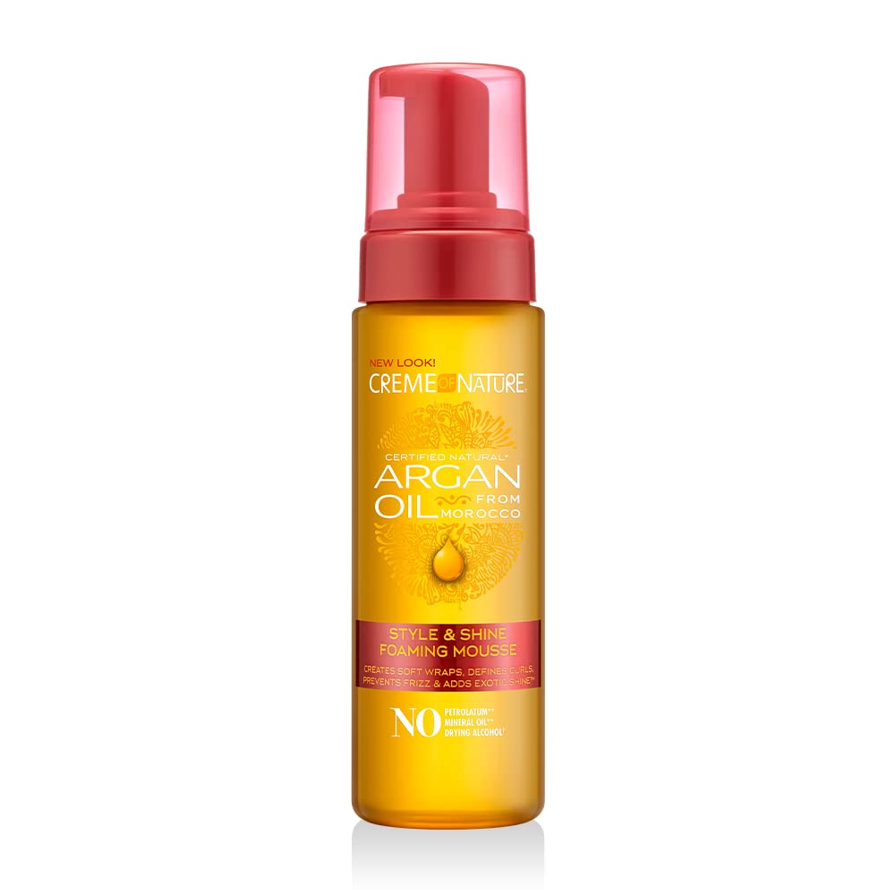 Creme Of Nature Argan Oil Foaming Wrap Lotion