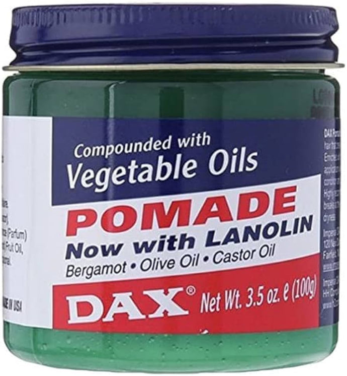 Dax Compound With Vegetable Oils with Lanolin Pomade 3.5 Oz